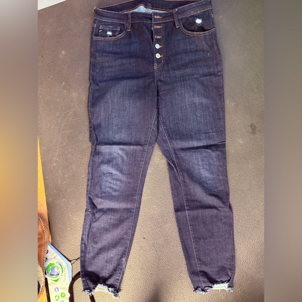 KanCan Dark Blue Denim Jeans